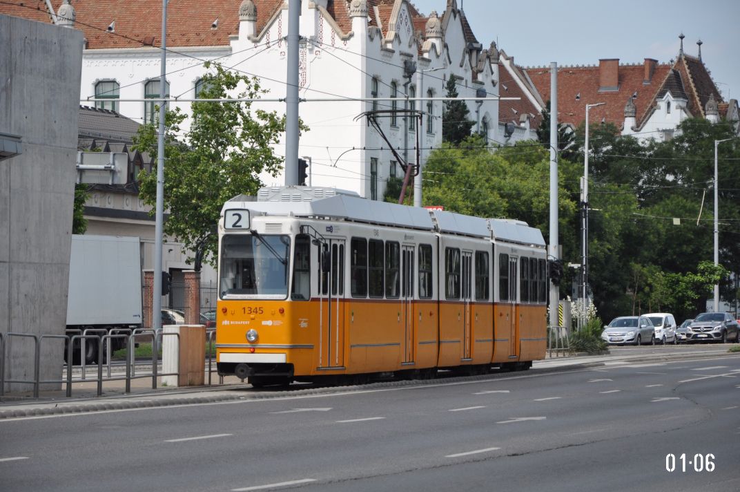 Будапешт, Ganz-Hunslet KCSV7 № 1345