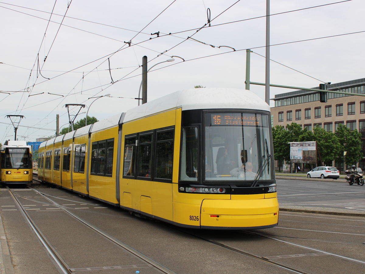 Берлин, Bombardier Flexity Berlin (GT8-08ER/F8E) № 8026