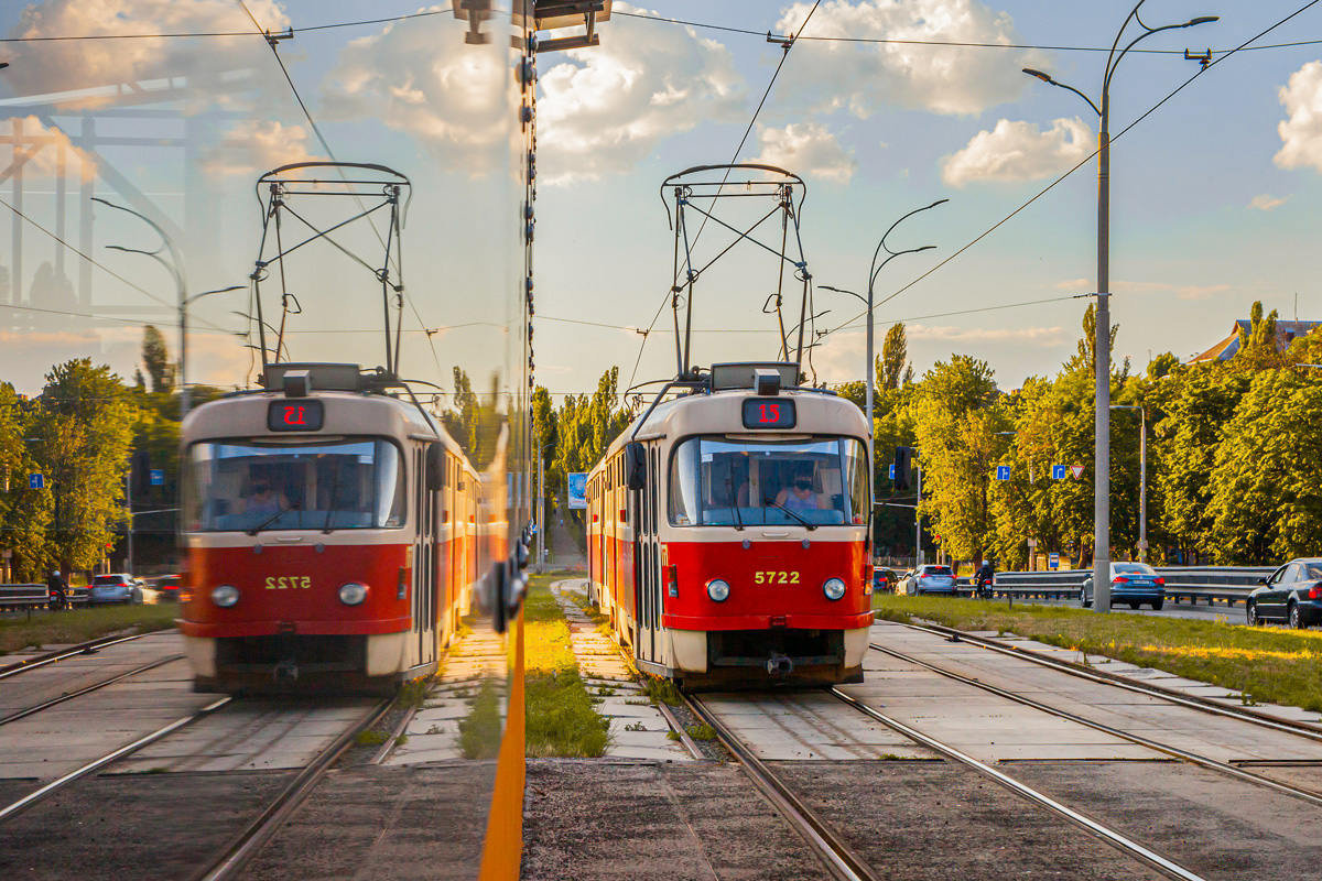 Киев, Tatra T3SUCS № 5722; Киев — Разные фотографии