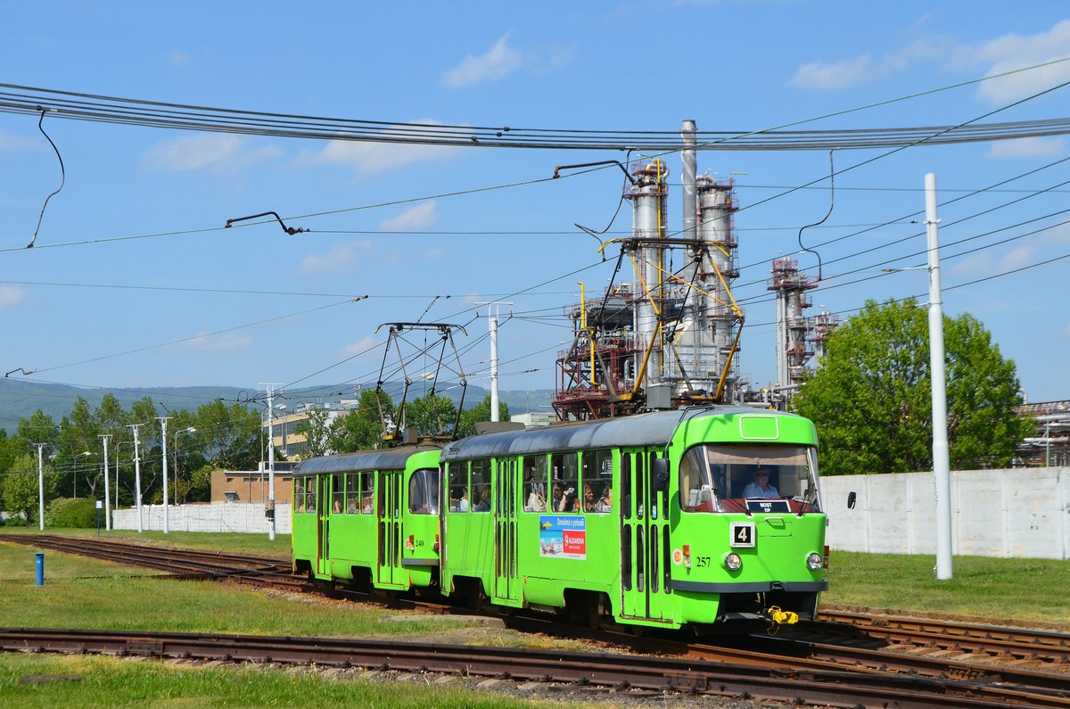 Мост ― Літвінаў, Tatra T3M.3 № 257
