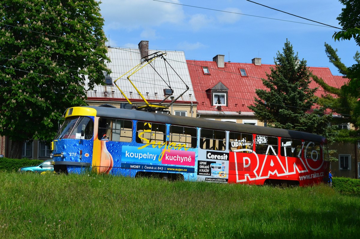 Мост ― Литвинов, Tatra T3M.3 № 275