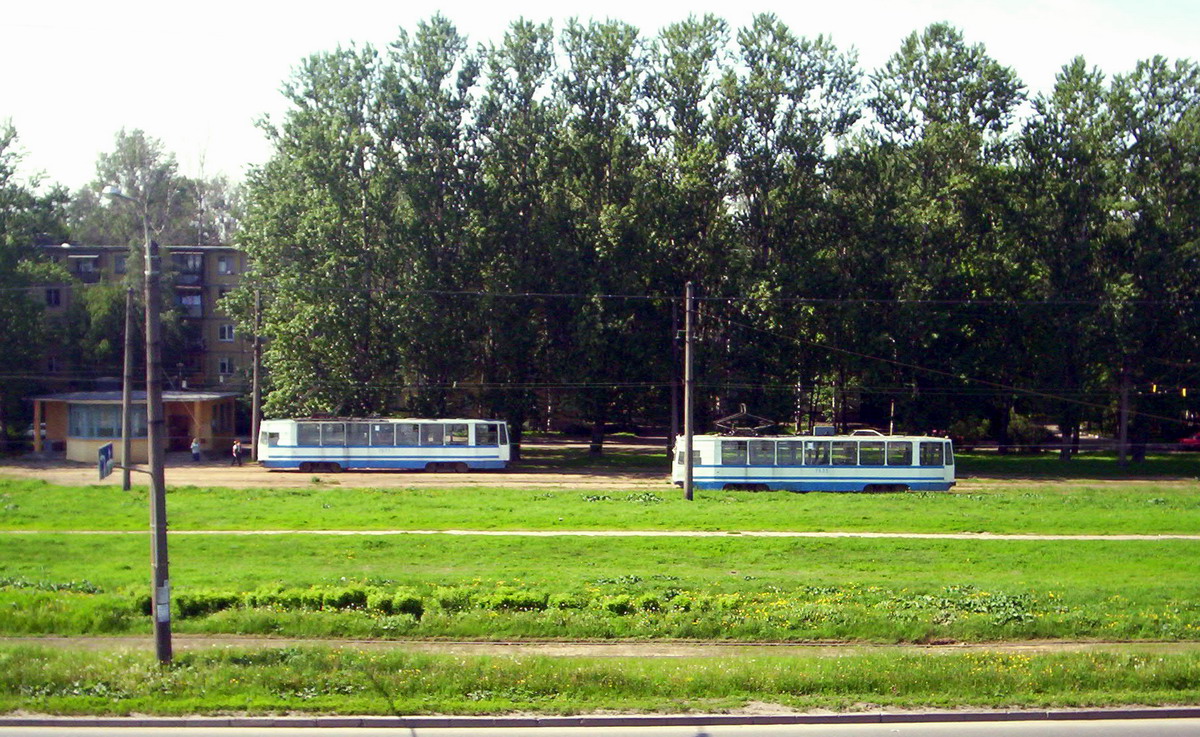 Sankt Petersburg — Tram lines and infrastructure