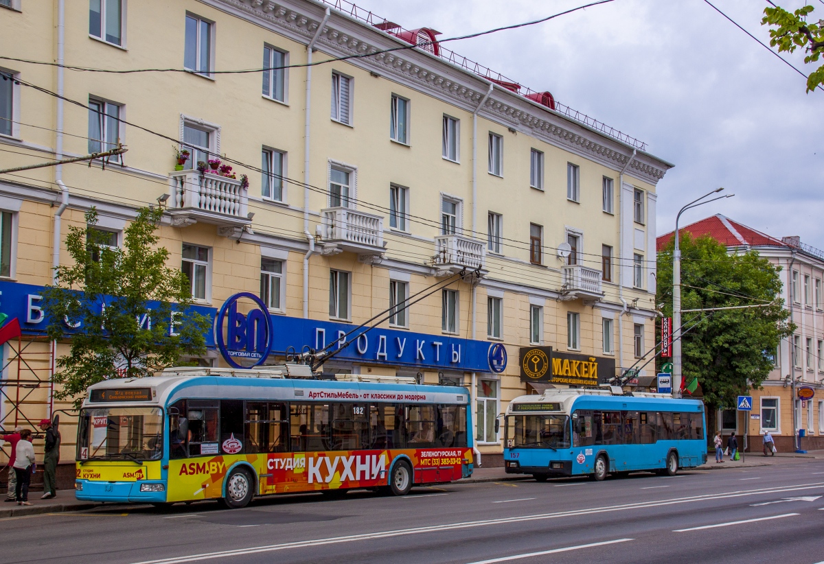 Витебск, БКМ 32102 № 182; Витебск, БКМ 32102 № 157