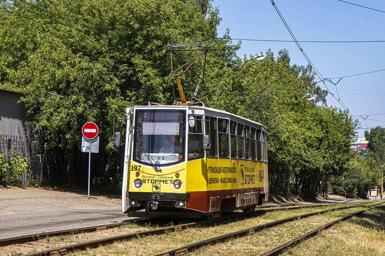 Иркутск, 71-605ТН (КТМ-5М3Р8) № 197