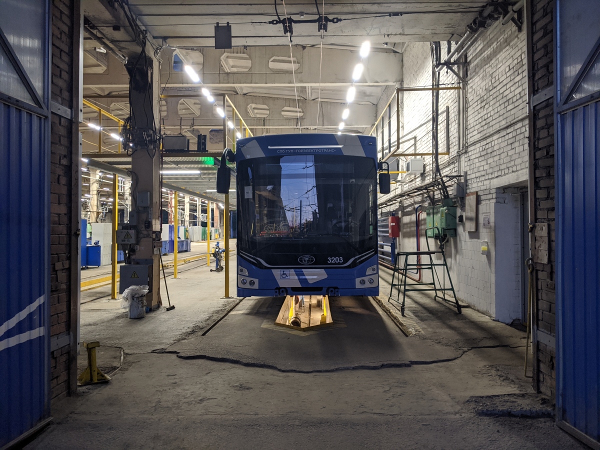 聖彼德斯堡, PKTS-6281.00 “Admiral” # 3203; 聖彼德斯堡 — New trolleybuses