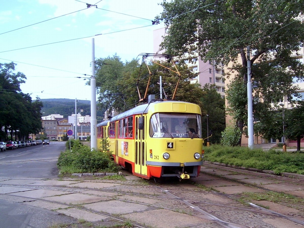 Мост ― Литвинов, Tatra T3M.3 № 282
