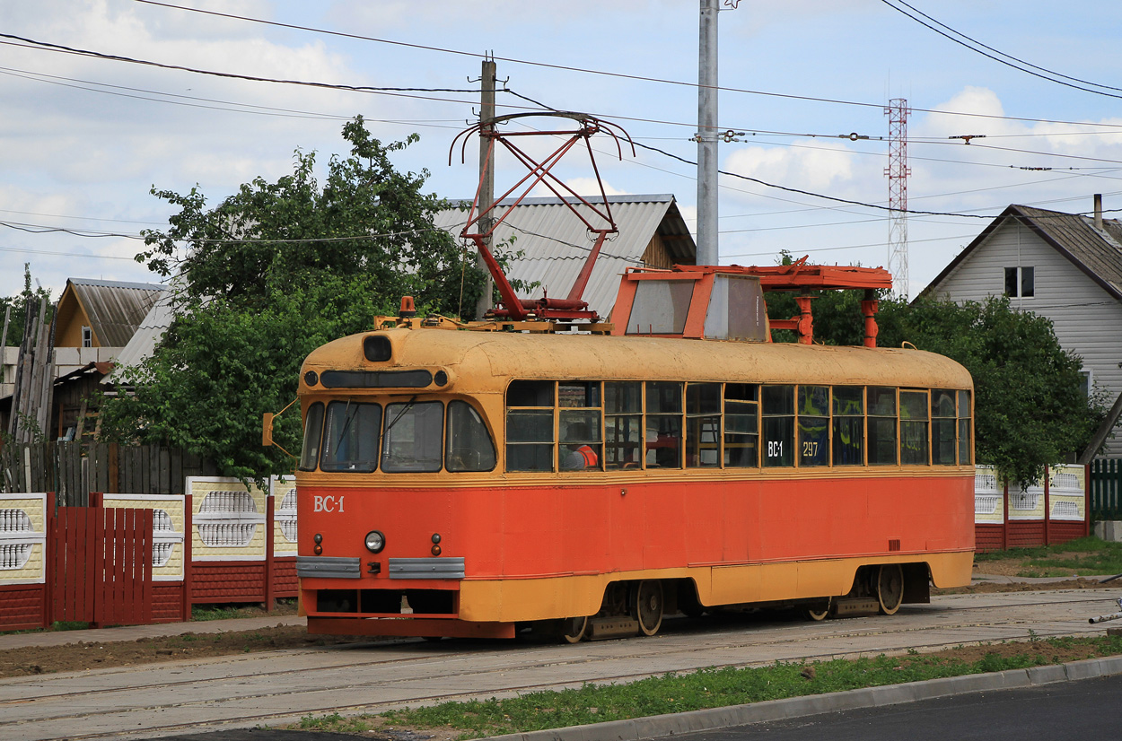 Vitebsk, RVZ-6M č. ВС-1 (297); Vitebsk — Reconstruction of the Polotsk overpass and temporary closure of traffic on Titova Street Vitebsk, RVZ-6M č. ВС-1 (297); Vitebsk — Reconstruction of the Polotsk overpass and temporary closure of traffic on Titova Street