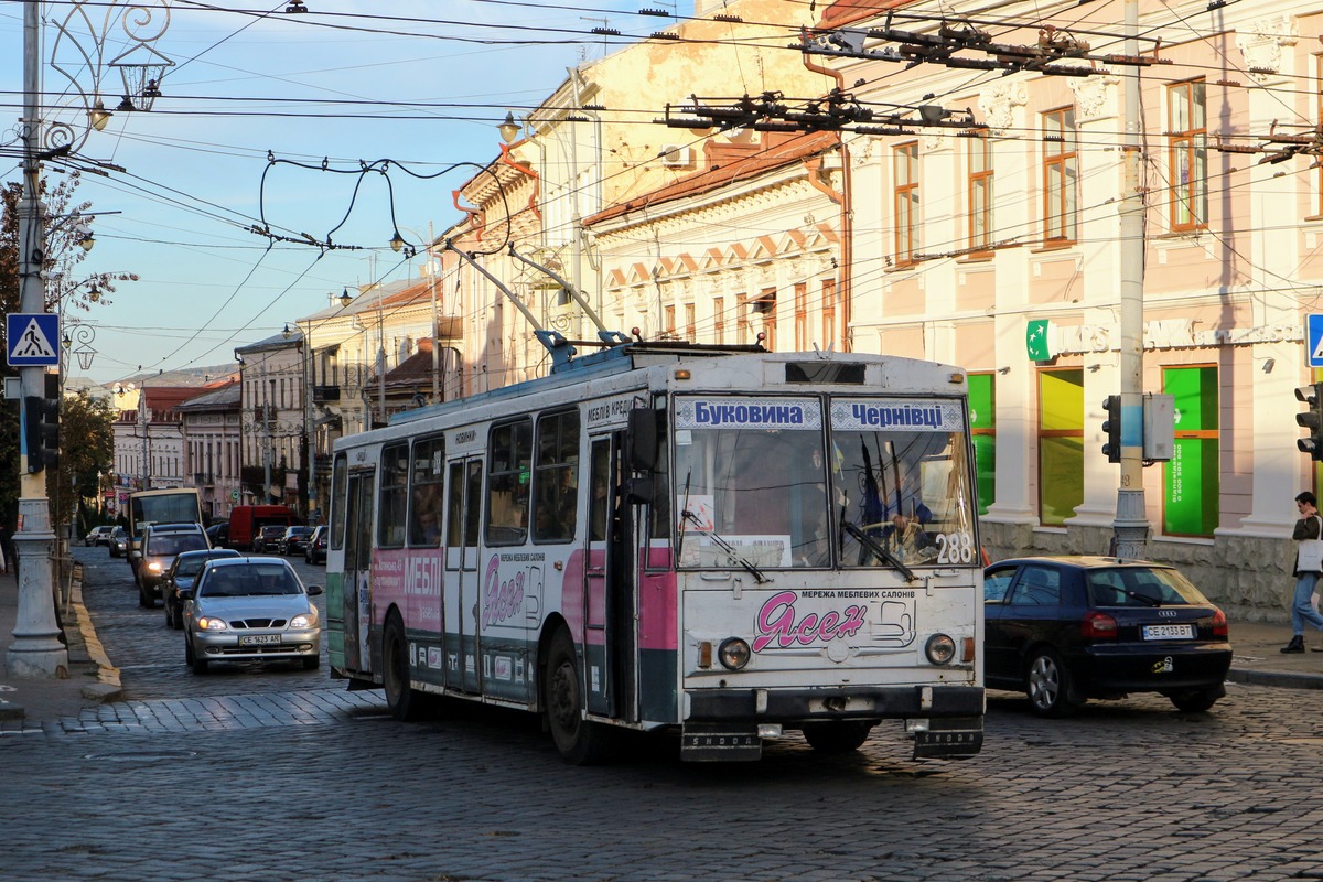 Черновцы, Škoda 14Tr89/6 № 288