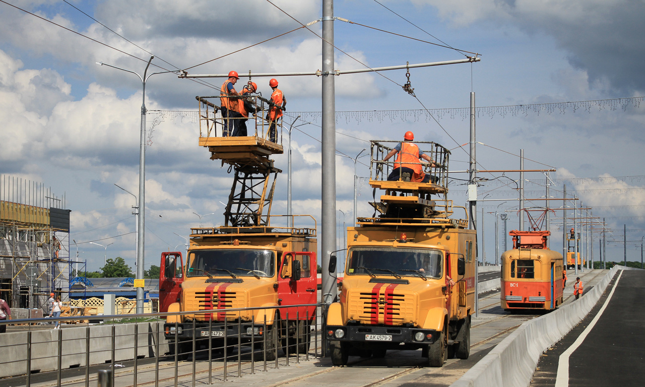 Vitebsk — Reconstruction of the Polotsk overpass and temporary closure of traffic on Titova Street Vitebsk — Reconstruction of the Polotsk overpass and temporary closure of traffic on Titova Street