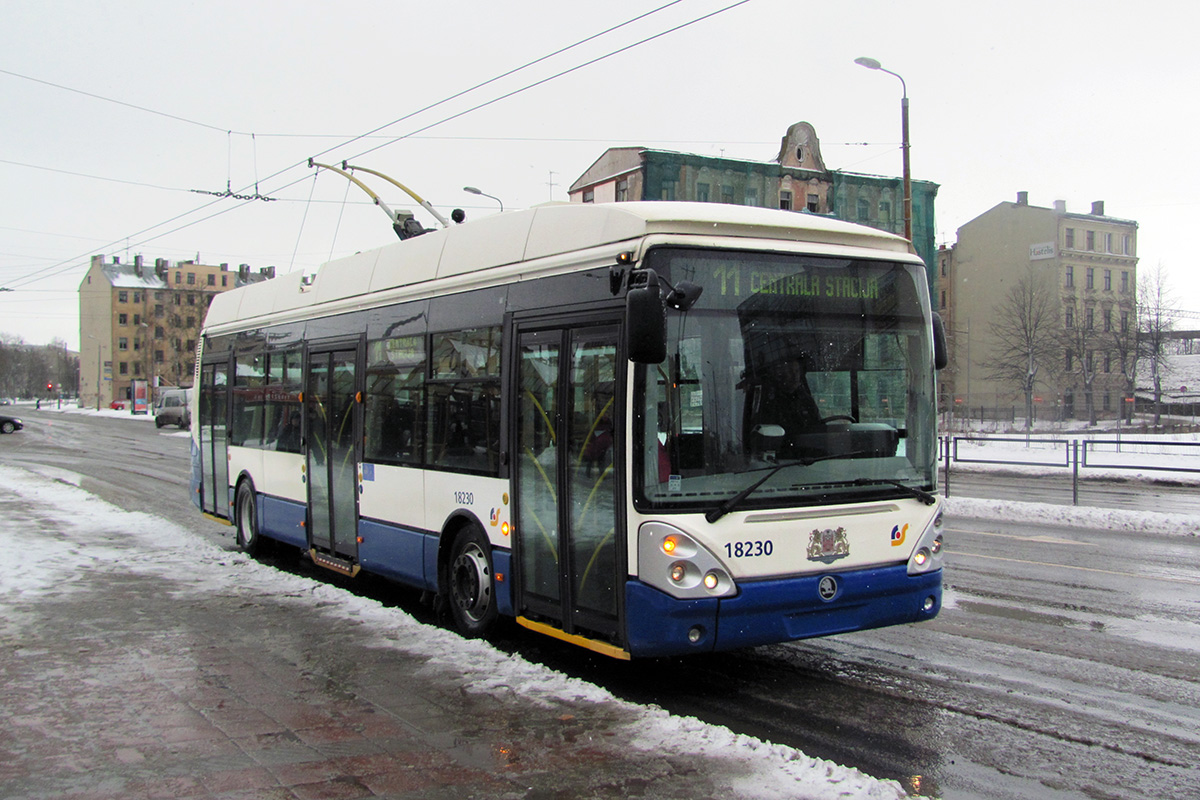 Riga, Škoda 24Tr Irisbus Citelis Nr. 18230