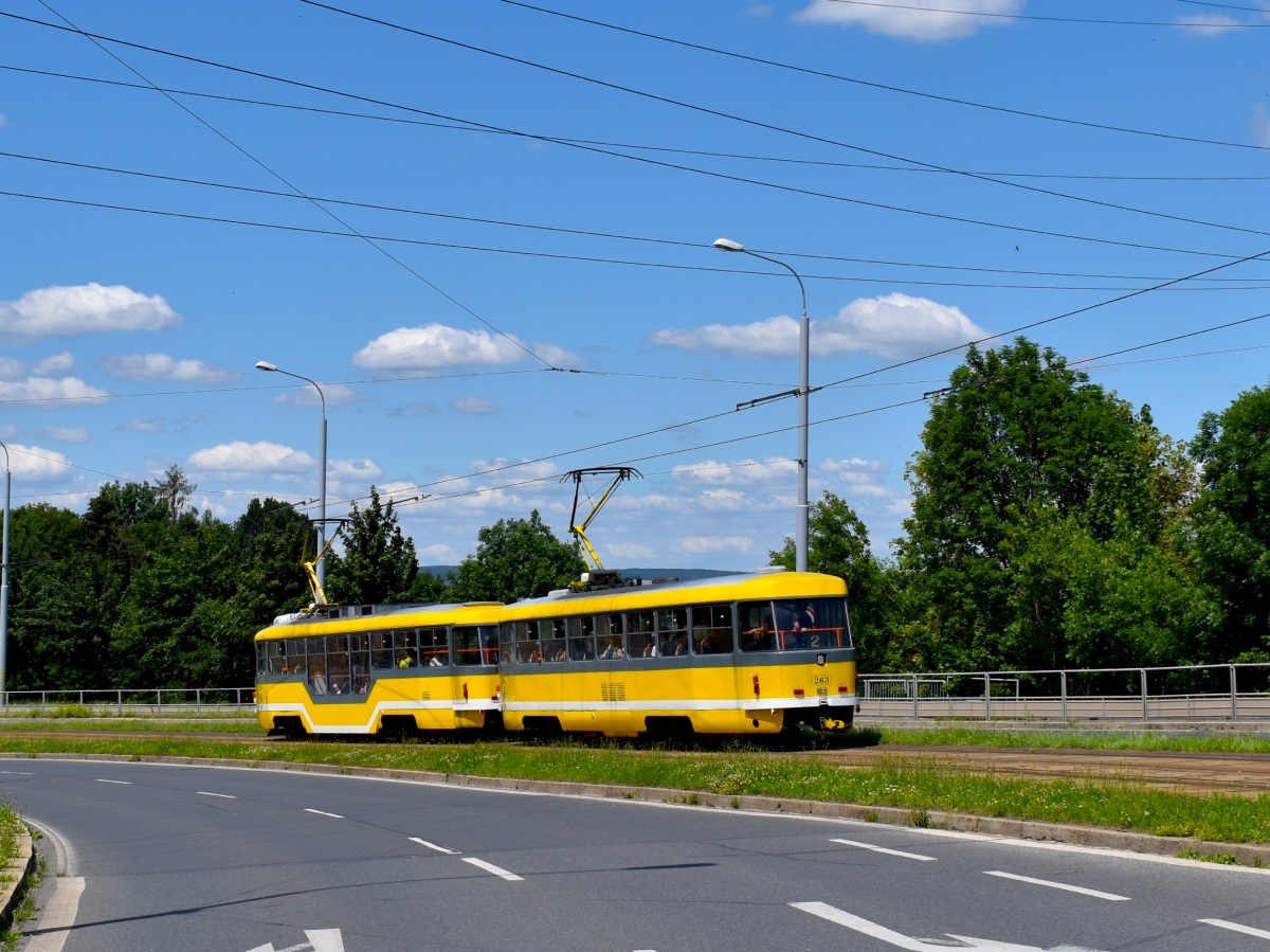 Пльзень, Tatra T3R.P № 263