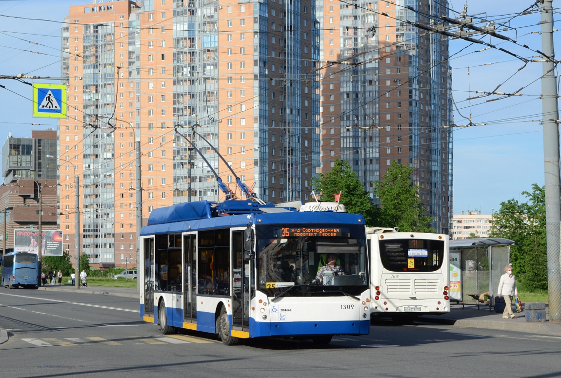 Санкт-Петербург, Тролза-5265.00 «Мегаполис» № 1309