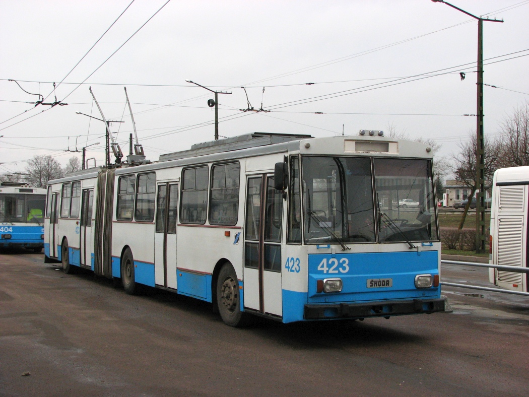 Таллин, Škoda 15Tr02/6 № 423 Таллин, Škoda 15Tr02/6 № 423