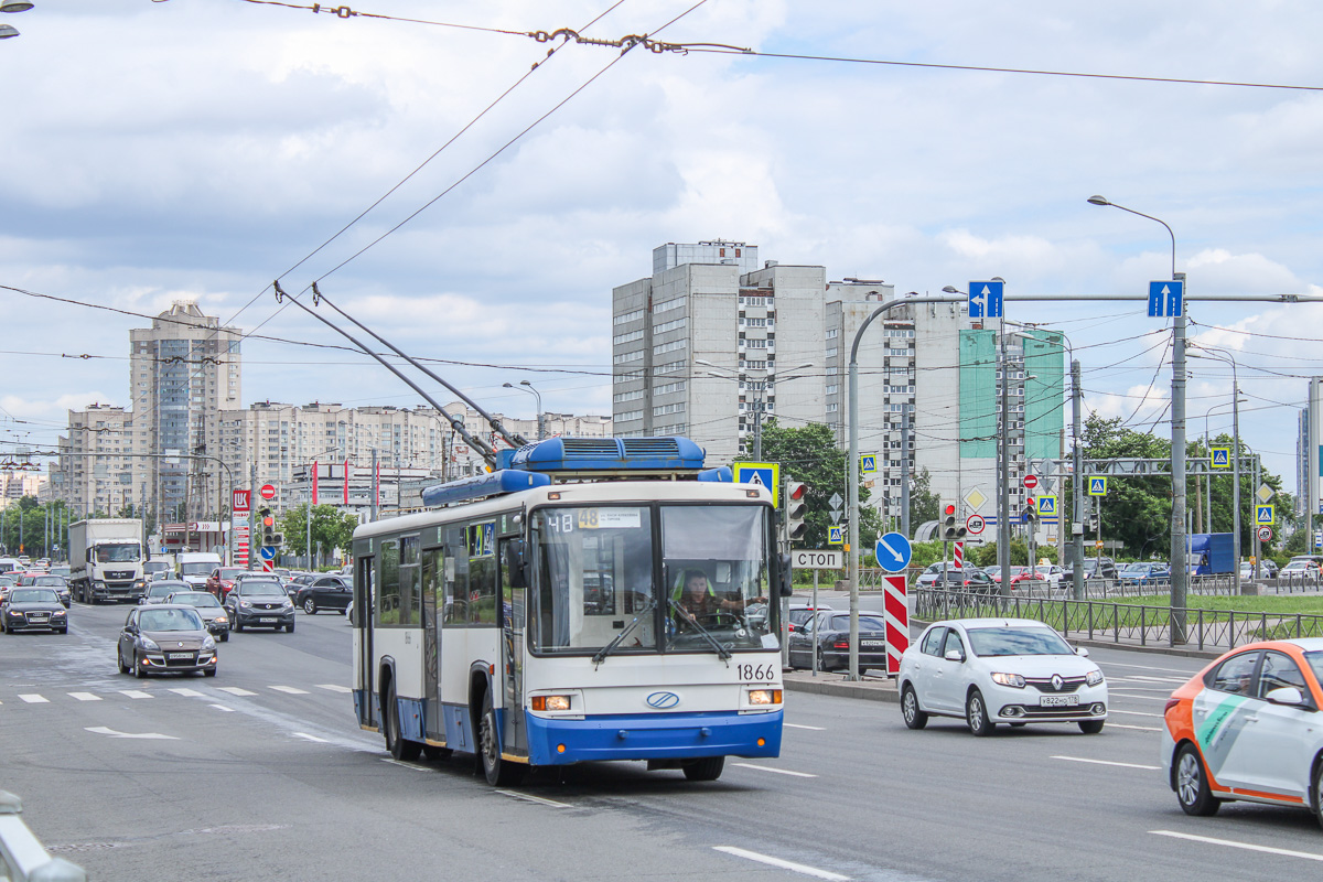 Санкт-Петербург, БТЗ-52768Т № 1866