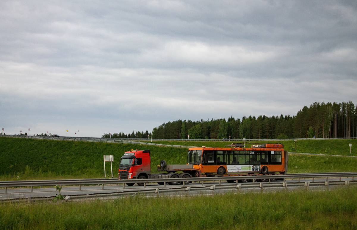 Berezniki, Trolza-5265.00 “Megapolis” # (283); Berezniki — Trolleybuses from Perm