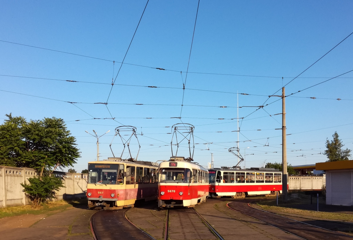 Киев, Tatra T3SUCS № 5670; Киев — Конечные станции и кольца