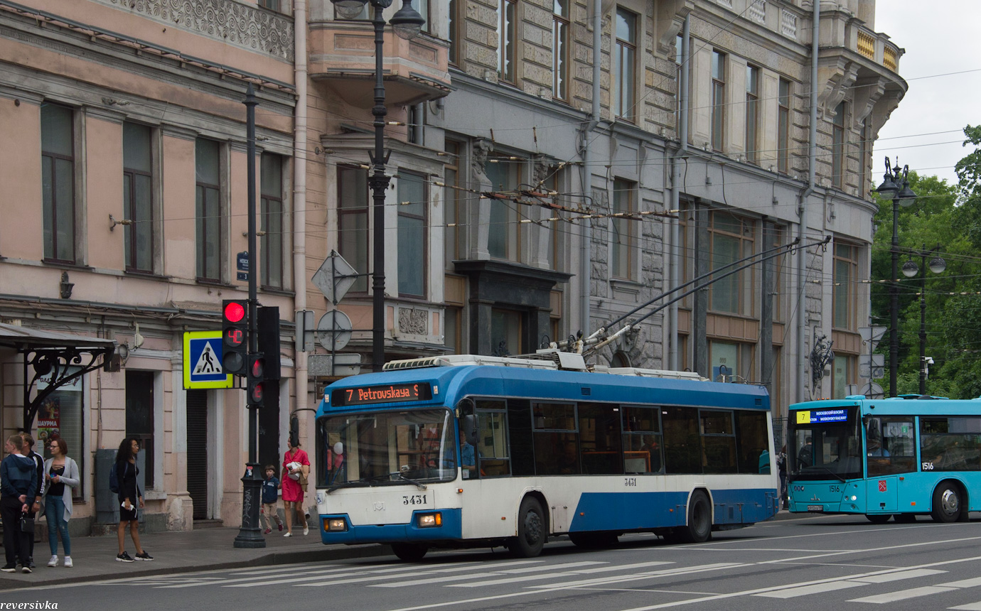 Санкт-Петербург, БКМ 321 № 3431