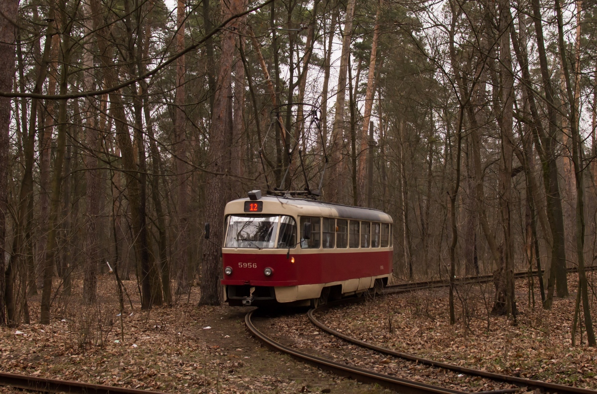 Kijevas, Tatra T3SU nr. 5956; Kijevas — Terminus stations