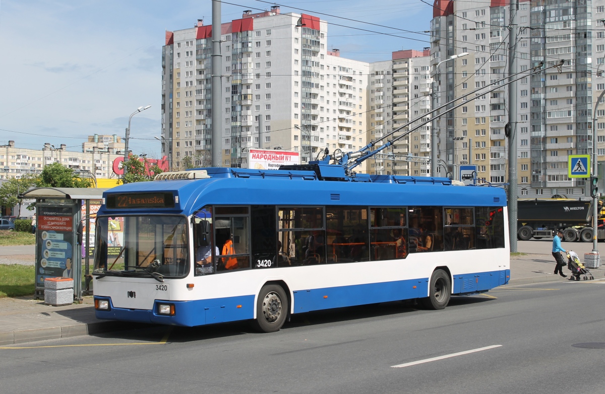 Санкт-Петербург, БКМ 321 № 3420