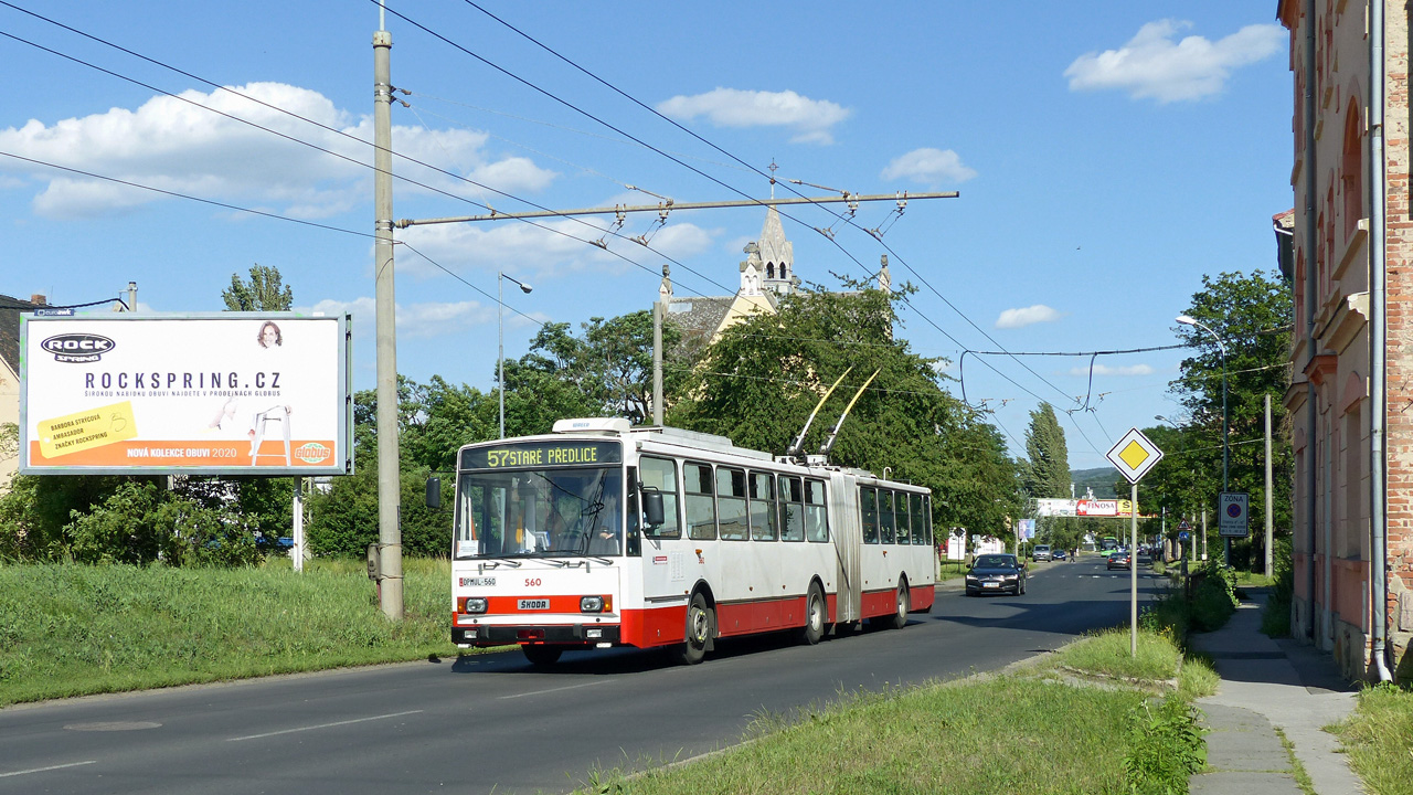 Усти-над-Лабем, Škoda 15Tr13/6M № 560