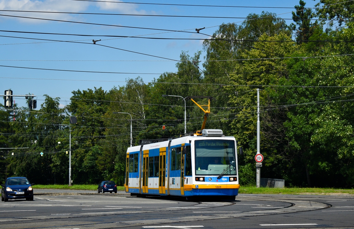 Острава, Škoda 03T2 Astra № 1203
