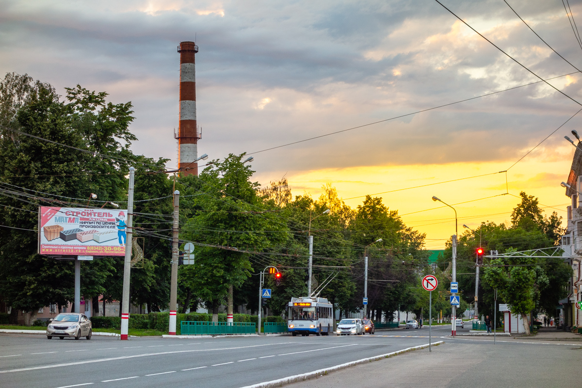 Саранск, Тролза-5275.03 «Оптима» № 1219