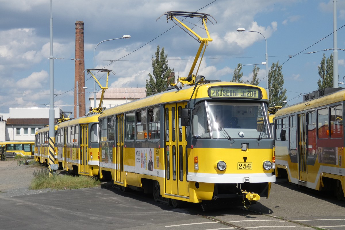 Пльзень, Tatra T3R.P № 256