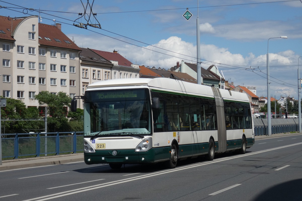 Пльзень, Škoda 25Tr Irisbus Citelis № 523