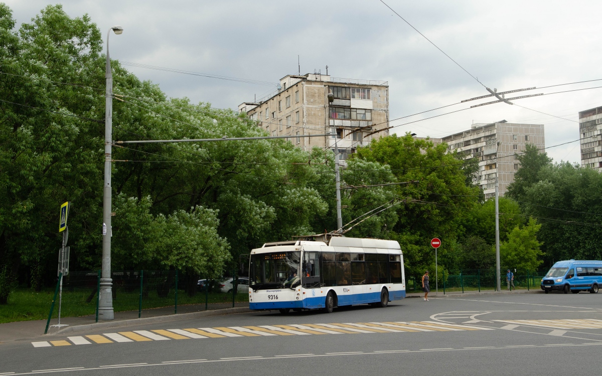 Москва, Тролза-5265.00 «Мегаполис» № 9316