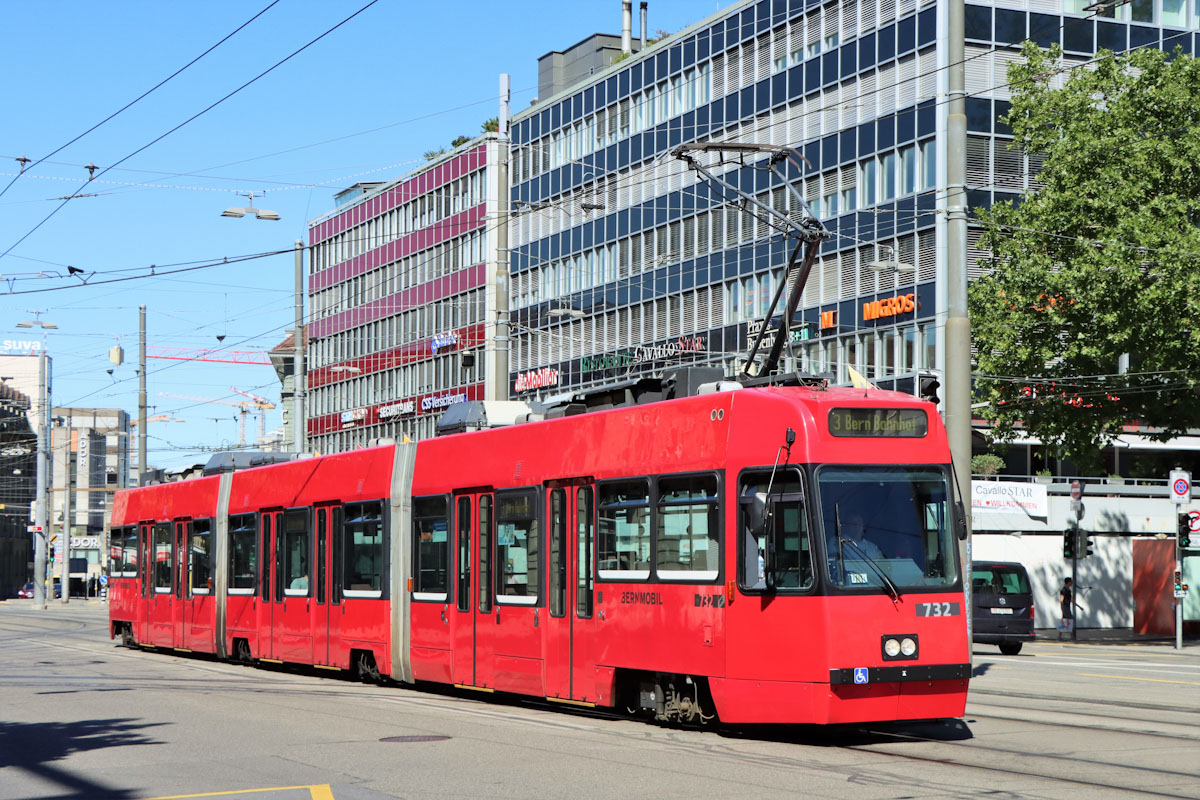 Берн, ACMV/ABB/Duewag Be 4/8 № 732