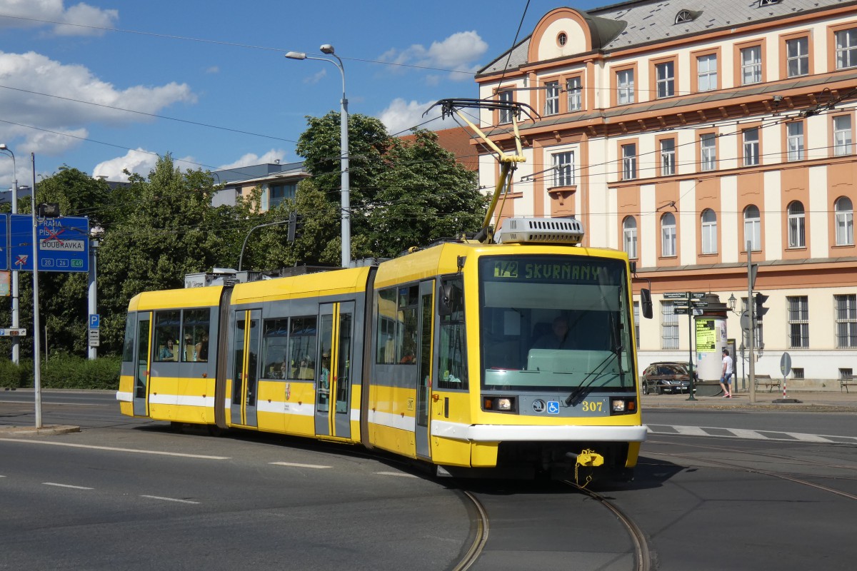 Пльзень, Škoda 03T3 Astra № 307