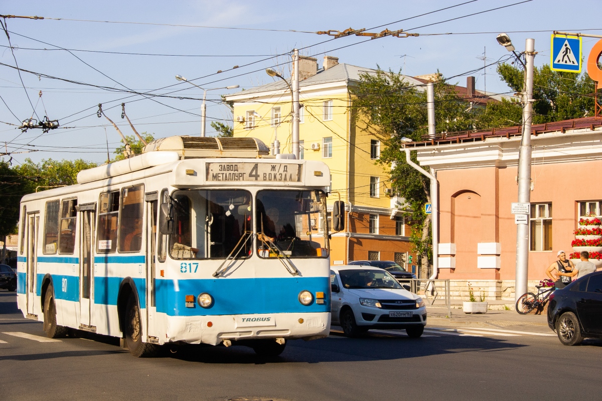 Самара, БТЗ-5276-04 № 817