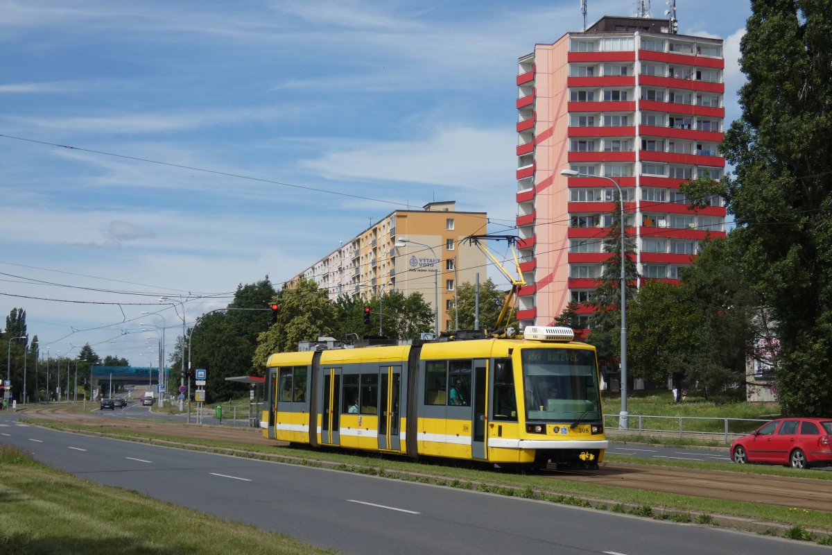 Пльзень, Škoda 03T4 Astra № 308