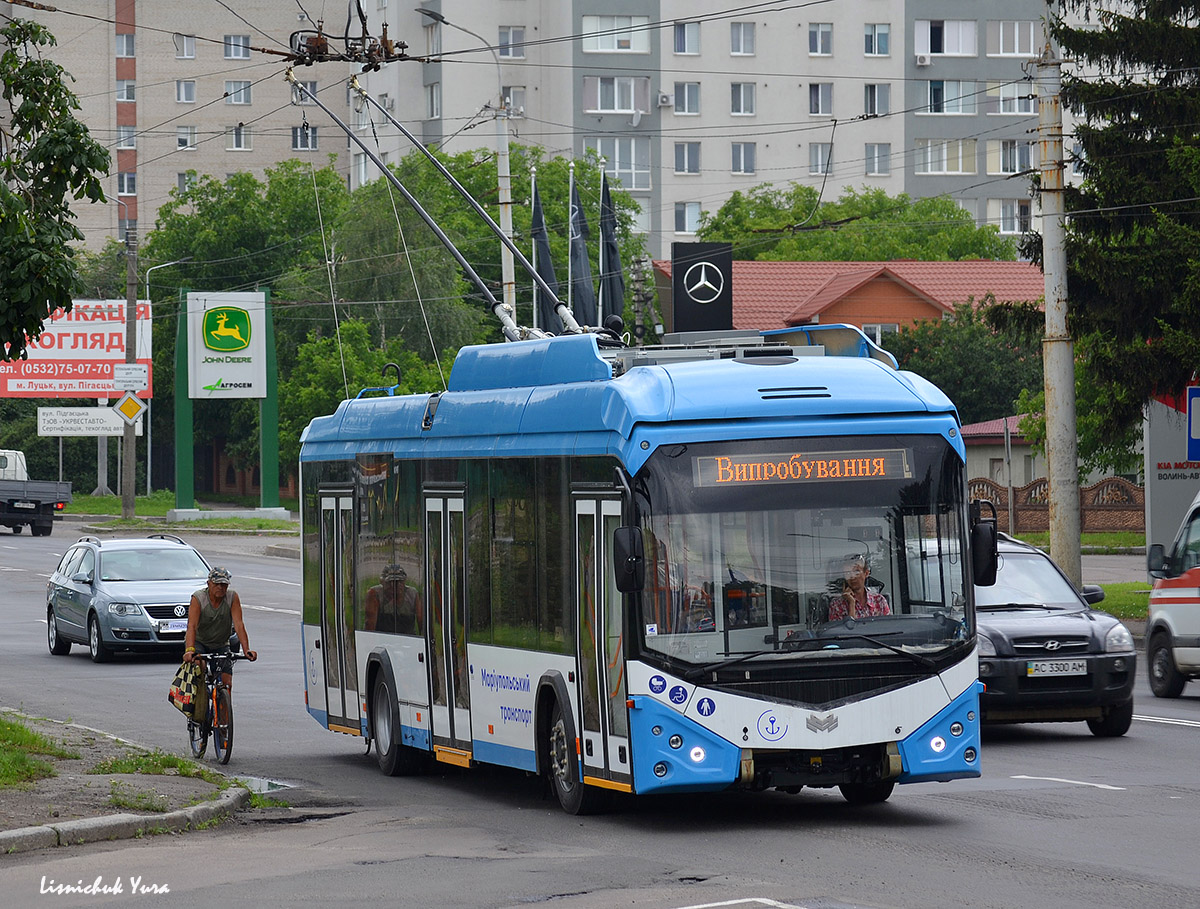 Марыупаль, АКСМ 321 (БКМ-Україна) № 1441; Луцк — Новые троллейбусы БКМ Марыупаль, АКСМ 321 (БКМ-Україна) № 1441; Луцк — Новые троллейбусы БКМ