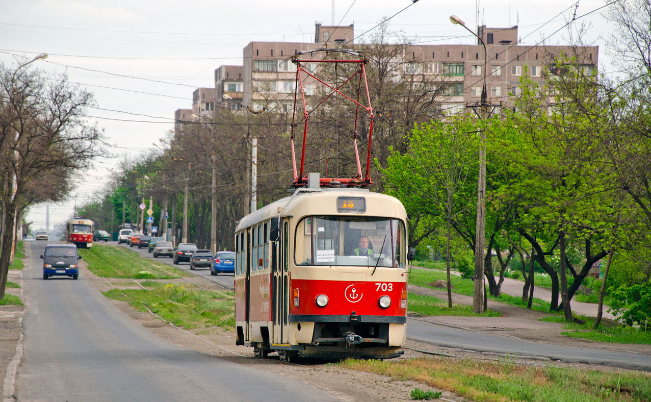 Мариуполь, Tatra T3SUCS № 703
