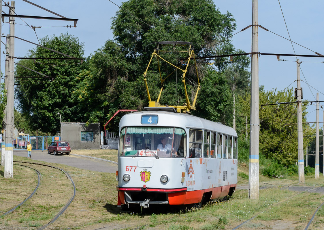 Каменское, Tatra T3SUCS № 677