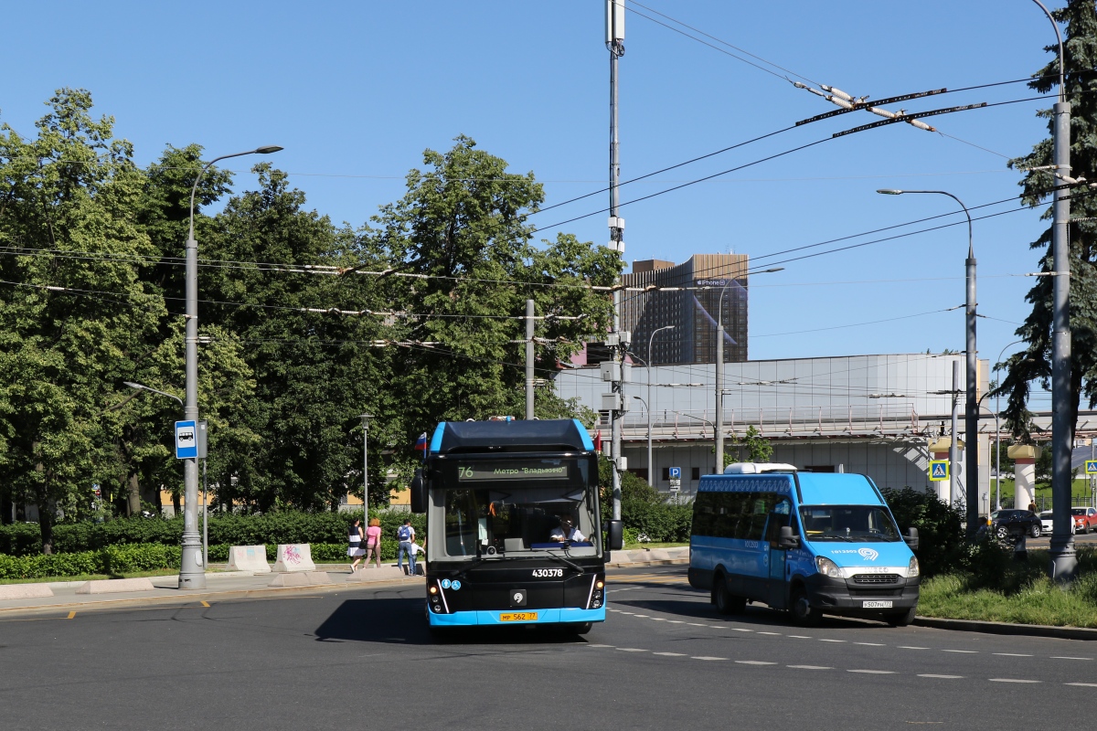 Москва, ЛиАЗ-6274 № 430378 Москва, ЛиАЗ-6274 № 430378