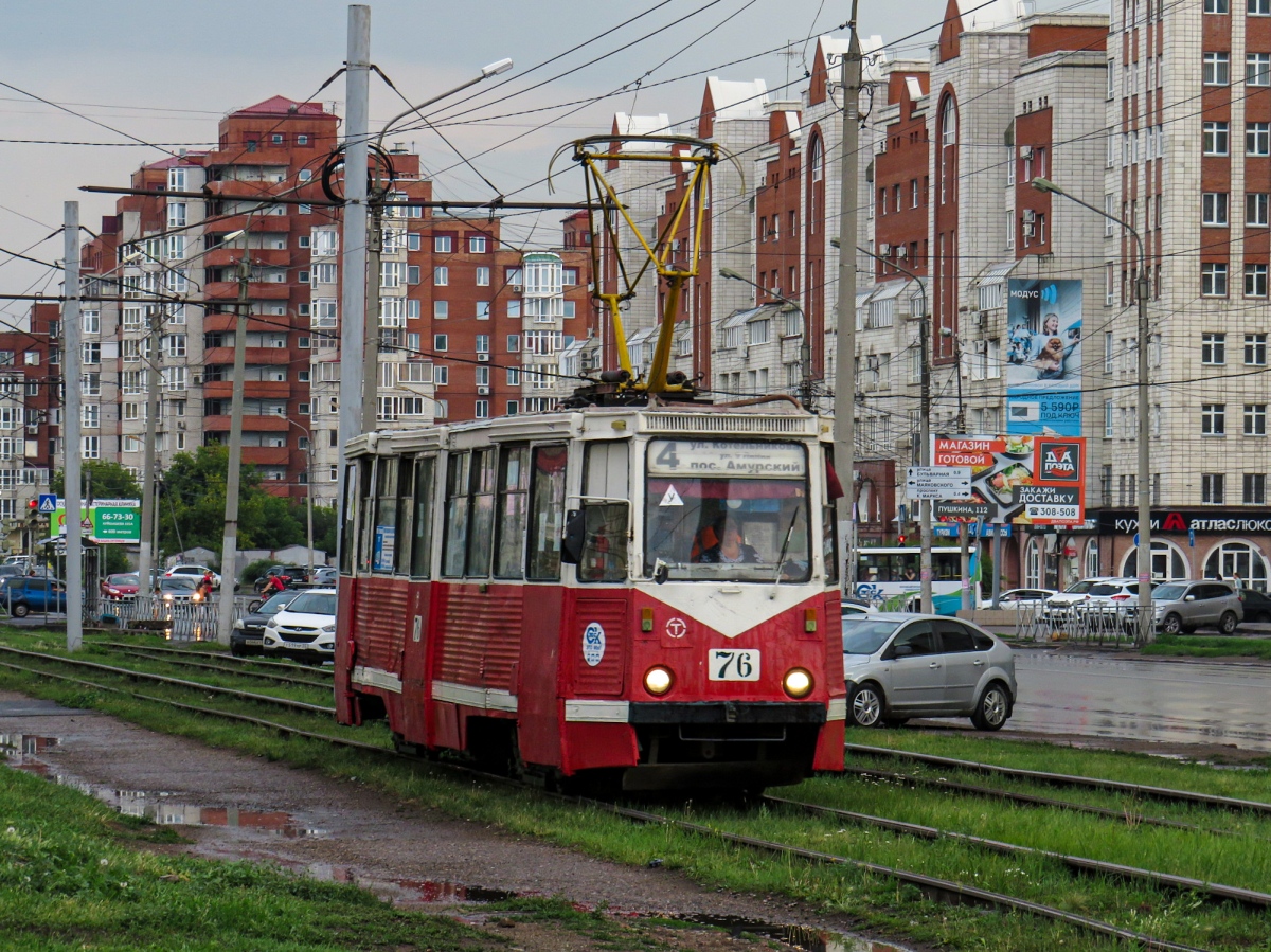 Omsk, 71-605 (KTM-5M3) č. 76