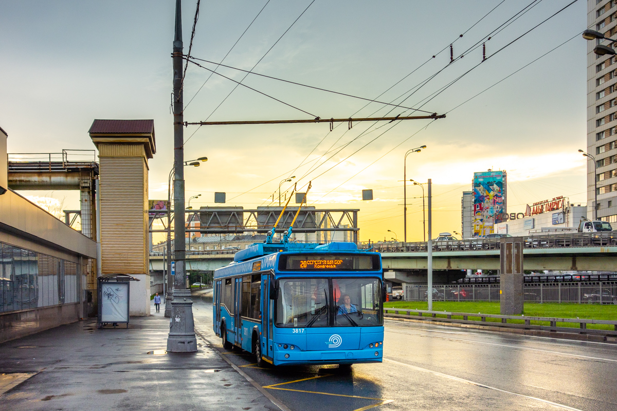 Москва, СВАРЗ-МАЗ-6235.00 № 3817