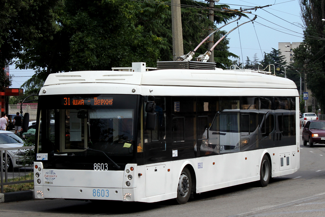 Крымский троллейбус, Тролза-5265.05 «Мегаполис» № 8603