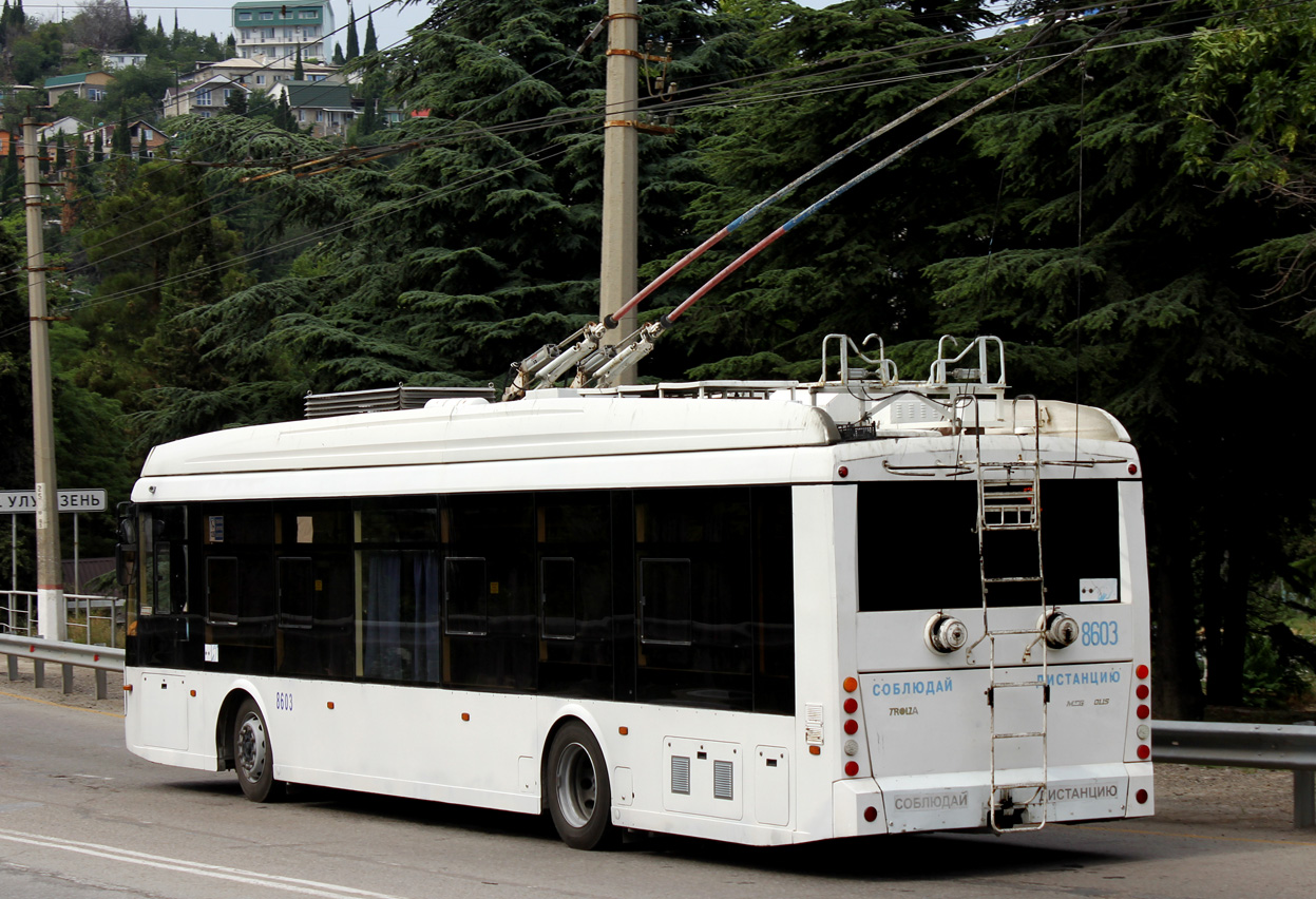 Крымский троллейбус, Тролза-5265.05 «Мегаполис» № 8603