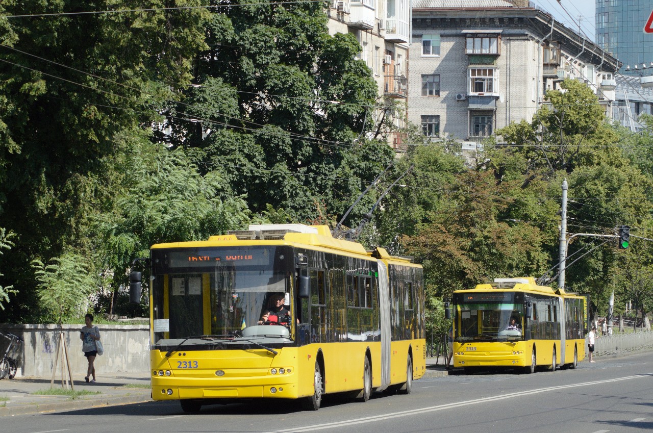 Киев, Богдан Т90110 № 2313; Киев, Богдан Т90110 № 2319