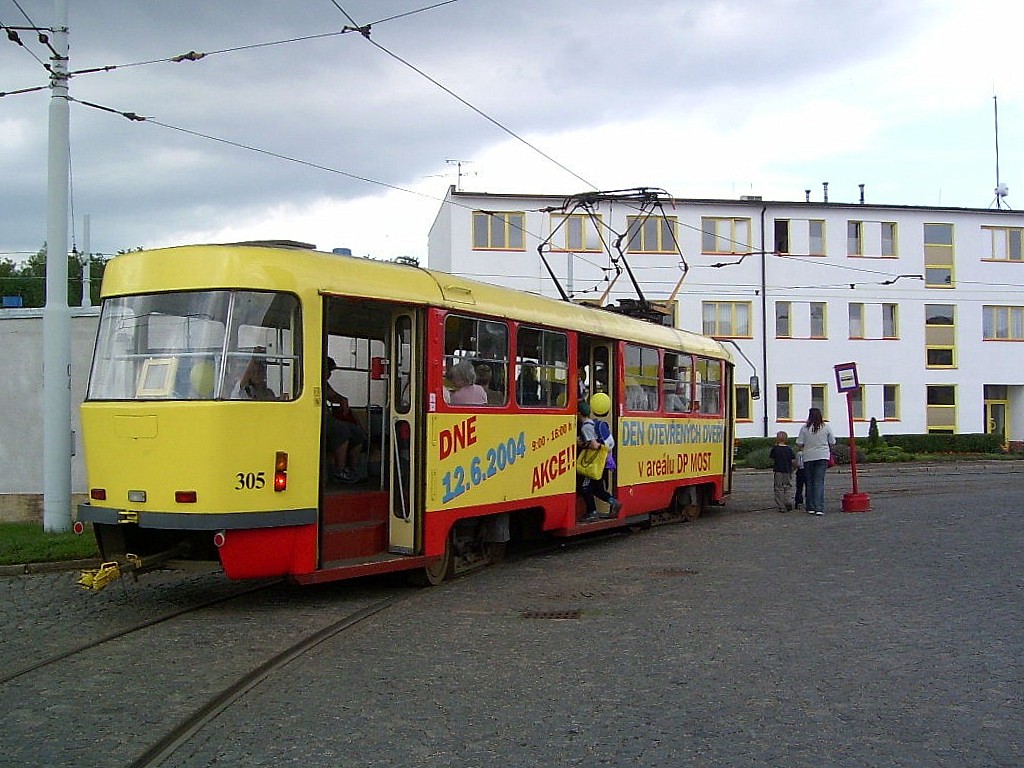 Мост ― Літвінов, Tatra T3M.3 № 305
