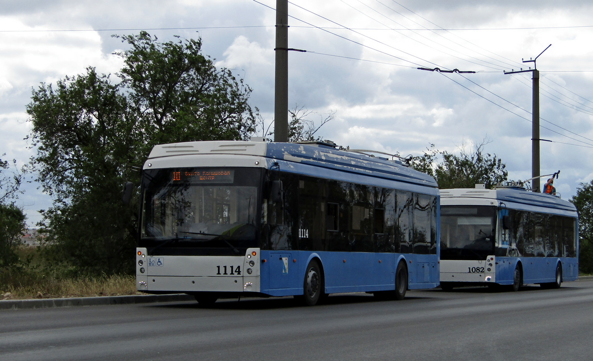 Севастополь, Тролза-5265.03 «Мегаполис» № 1114