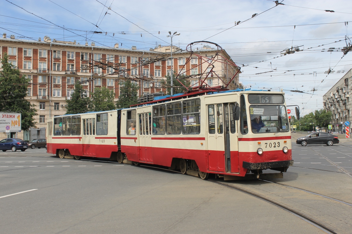 Санкт-Петербург, ЛВС-86К № 7023
