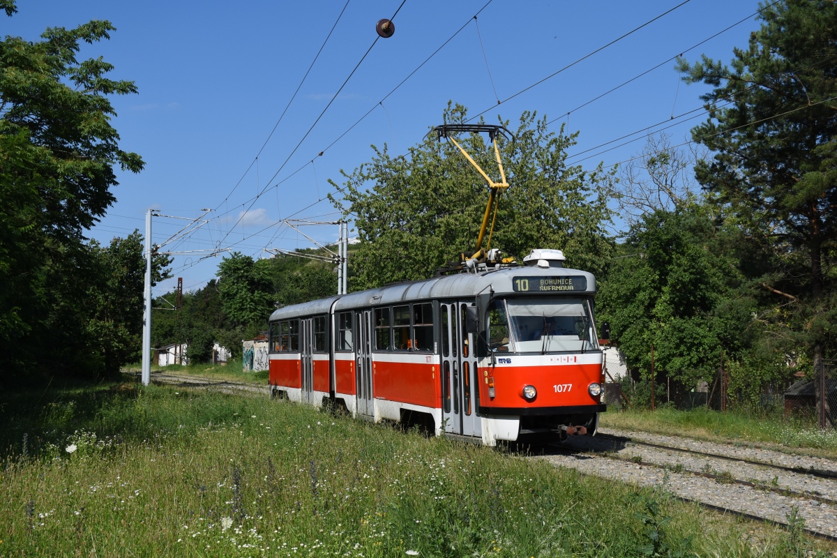 Брно, Tatra K2P № 1077