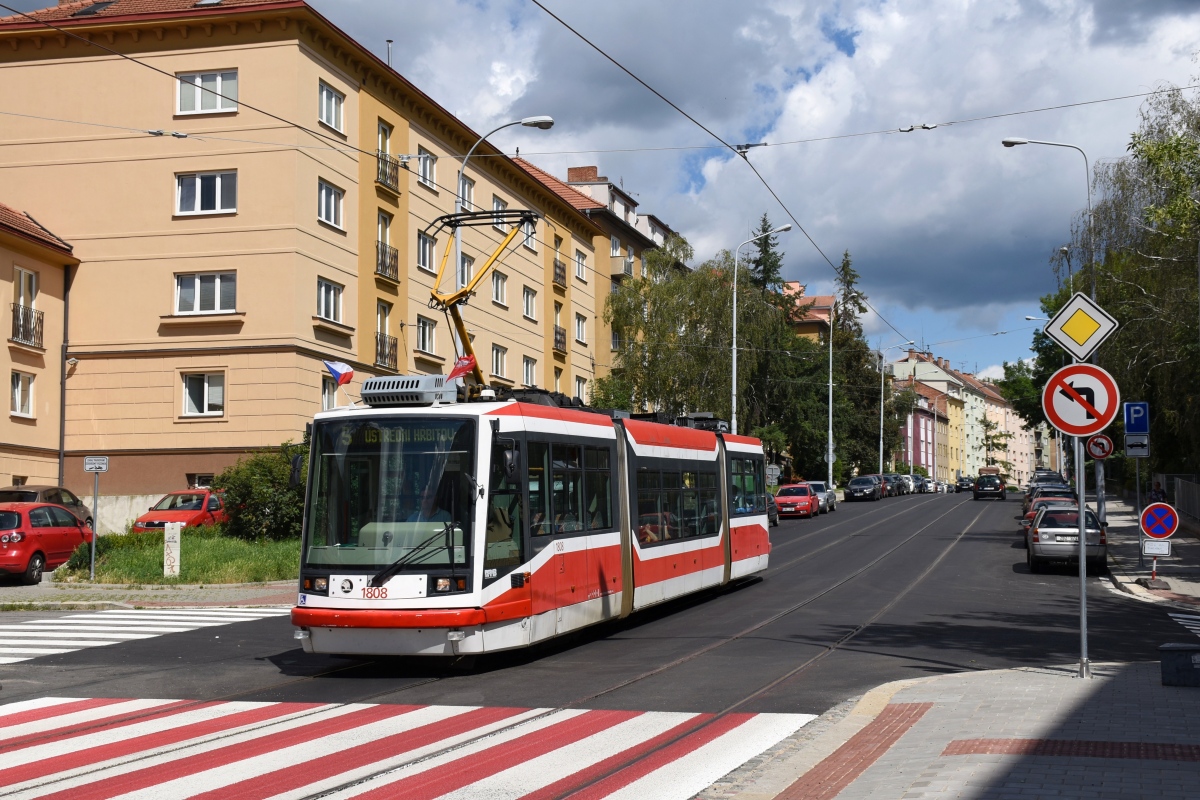 Брно, Škoda 03T6 Anitra № 1808