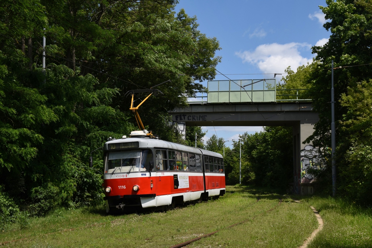 Брно, Tatra K2P № 1116