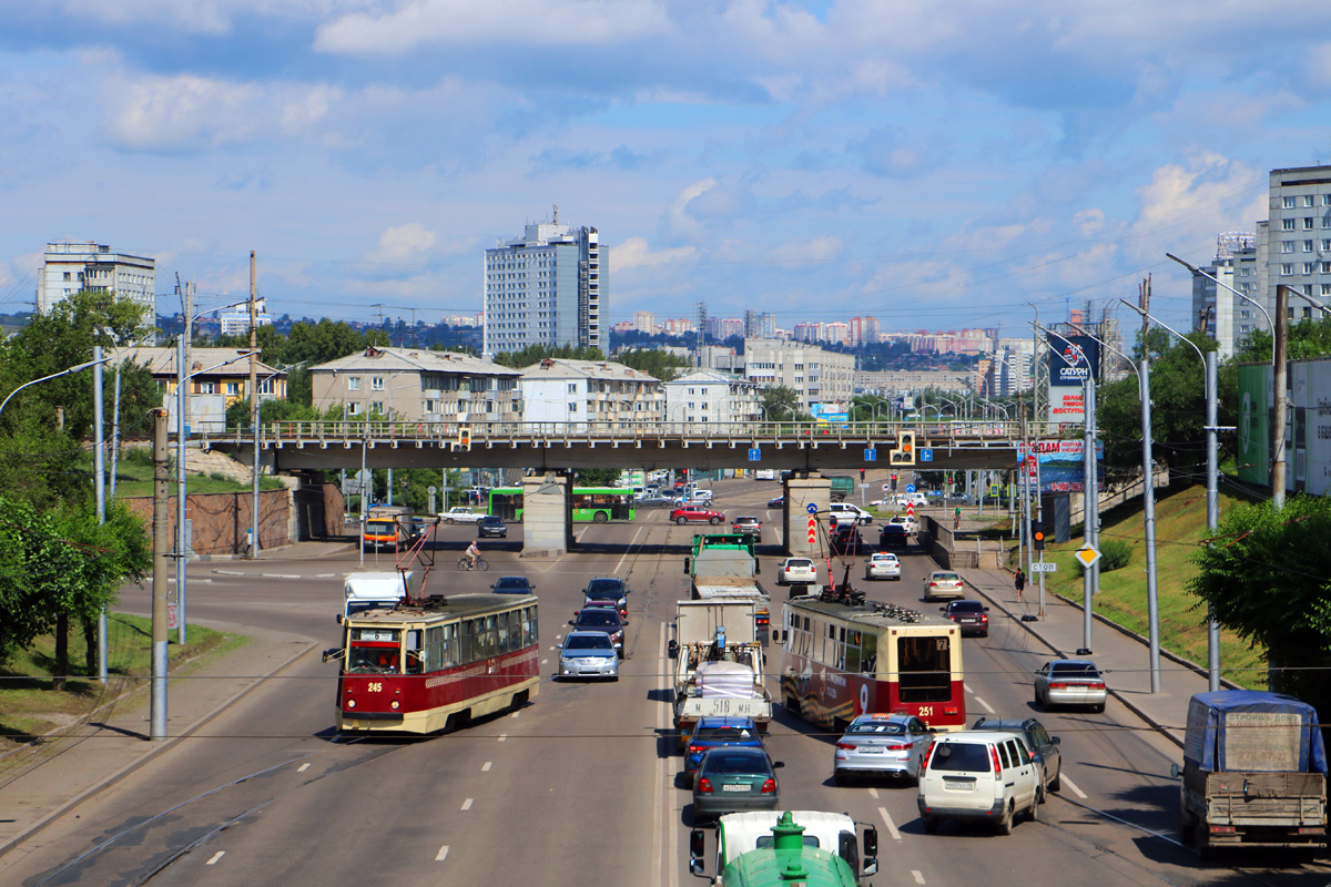 Красноярск, 71-605 (КТМ-5М3) № 245