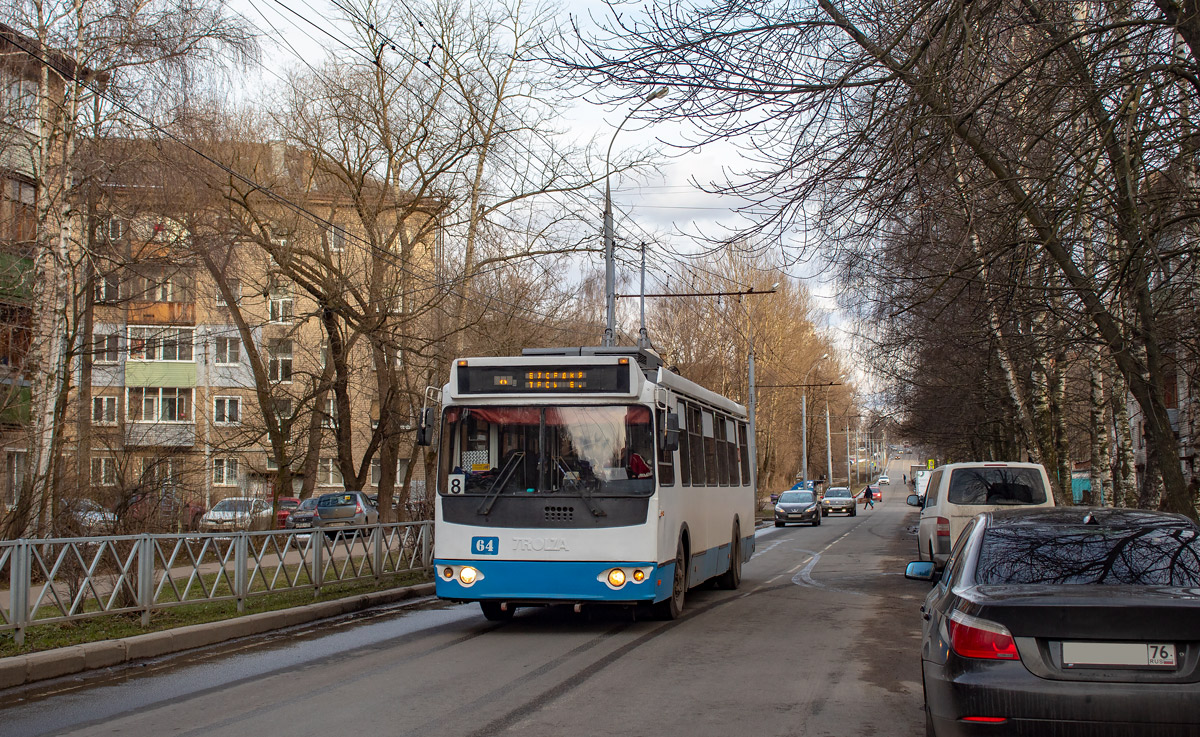 Ярославль, ЗиУ-682Г-016.02 № 64 Ярославль, ЗиУ-682Г-016.02 № 64